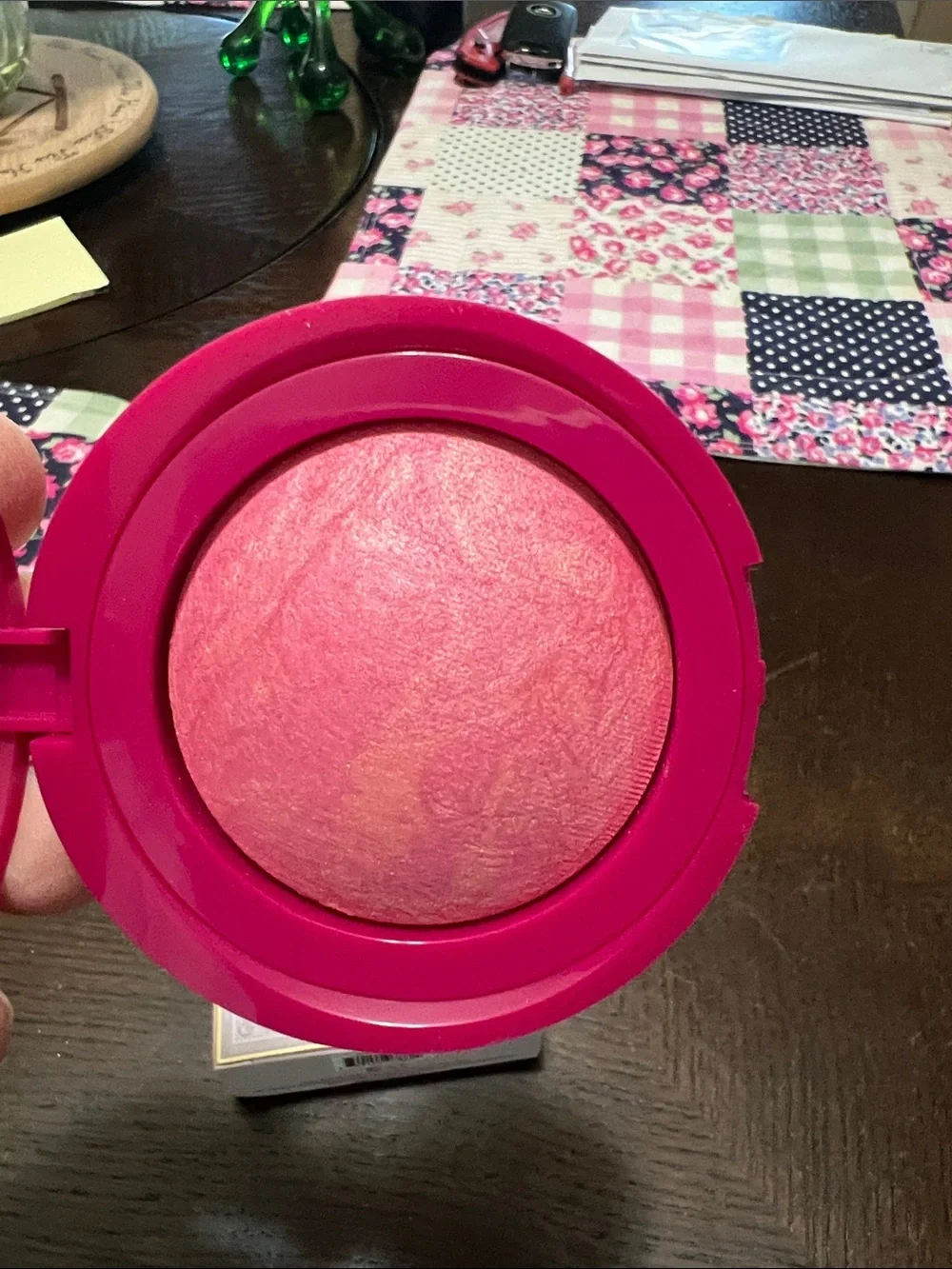 Laura Geller Marbleized Blush in Pink - Brightening Powder
